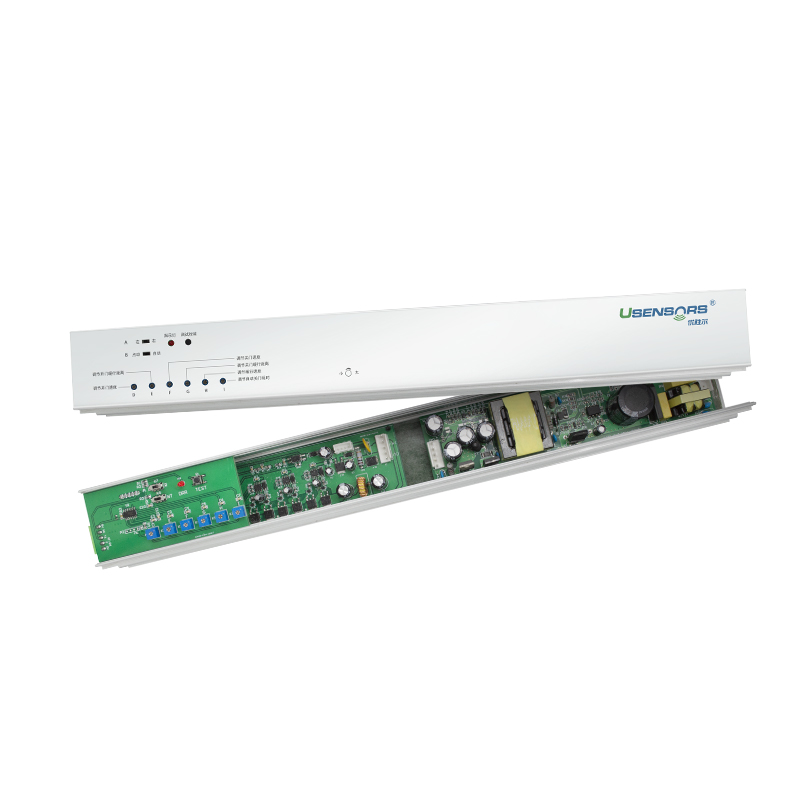 What considerations are important when selecting an automatic sliding door controller for a commercial space versus a residential setting?