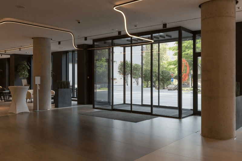 automatic swing door sensor