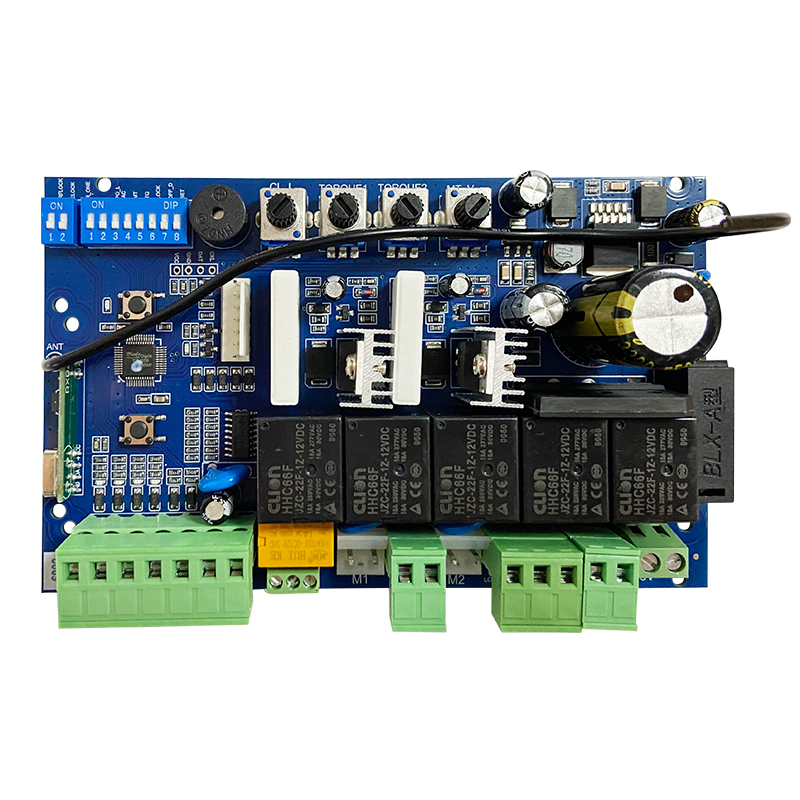 Can a gate motor control board be integrated with other home automation systems?